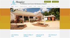 Desktop Screenshot of hospiceac.org