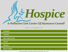 Tablet Screenshot of hospiceac.org